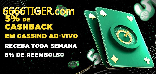 Promoções do cassino ao Vivo 6666TIGER.com